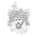 A tattoo design incorporating elements of the client's favorite Bible verse, Isaiah 41:10, with imagery of ivy vines intertwining with the date July 16, 2021, symbolizing strength and growth tattoo design idea