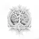 A tattoo design incorporating elements of the client's favorite Bible verse, Isaiah 41:10, with imagery of ivy vines intertwining with the date July 16, 2021, symbolizing strength and growth tattoo design idea