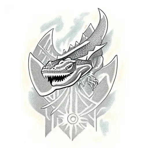 king gizzard and the lizard wizard tattoo design idea