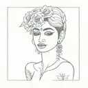 Pooja Ravi tattoo design idea