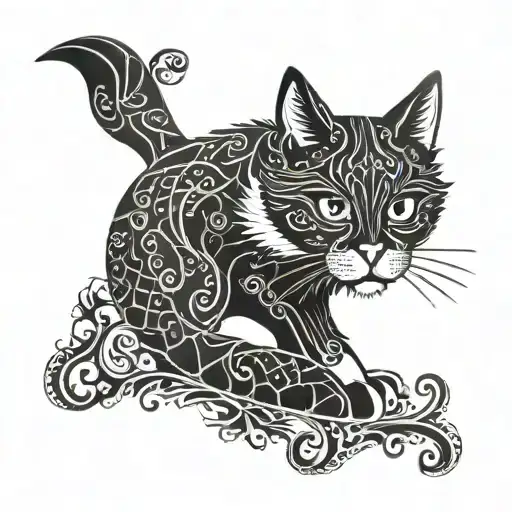 persian mafia tattoo design idea