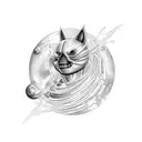 Blackhole interstellar  tattoo design idea