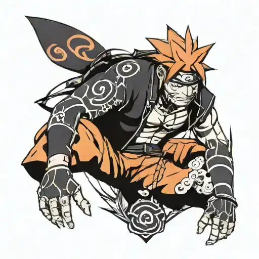 naruto pain tattoo design idea