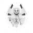 Superhero Surgeon tattoo design idea