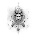 Superhero Surgeon tattoo design idea