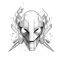 Superhero Surgeon tattoo design idea