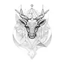 a combination of a leo, a taurus, an Aries and a Sagittarius tattoo design idea