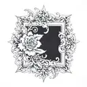 babies birth date tattoo design idea