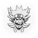 against all odds no one will every understand you one piece Naruto Digimon Avatar Tennis tattoo design idea