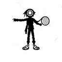 against all odds no one will every understand you one piece Naruto Digimon Avatar Tennis tattoo design idea