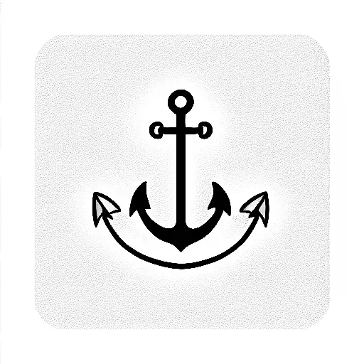 Anchor with text : Grumpy tattoo design idea