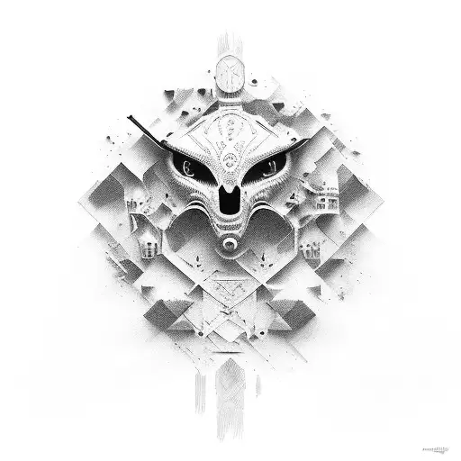 Photographer camera tattoo design idea