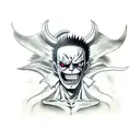 demon mode zoro one piece tattoo design idea