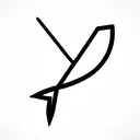 Sagittarius arrow tattoo design idea