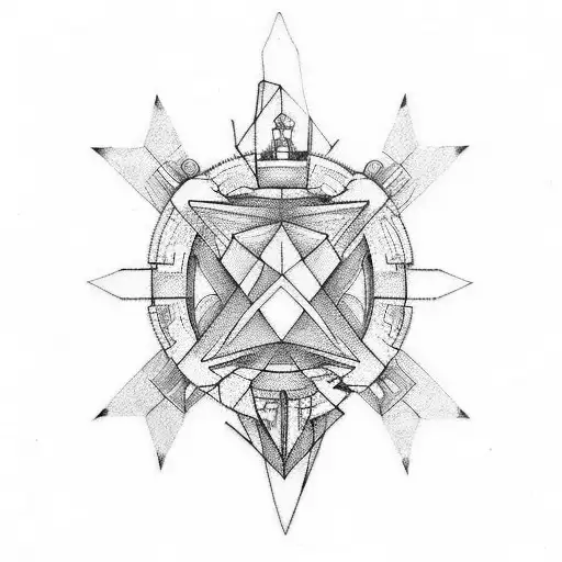 Random object tattoo design idea
