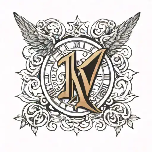 roman numerals 1969 tattoo design idea