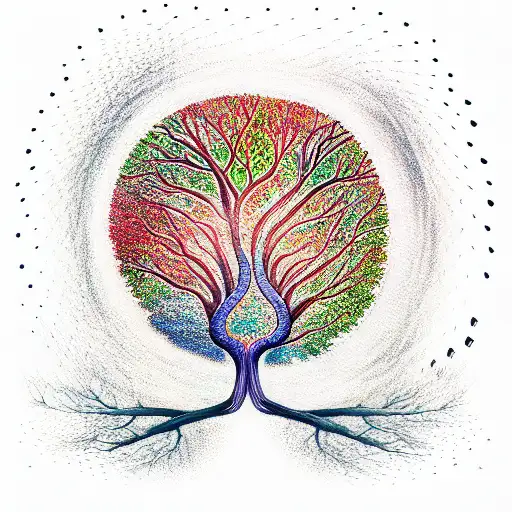 Tree of Life tattoo design idea