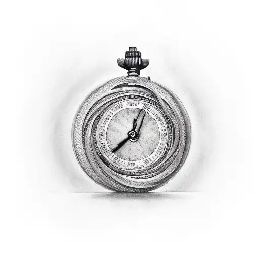 Faith, time, impermanence, soldier tattoo design idea