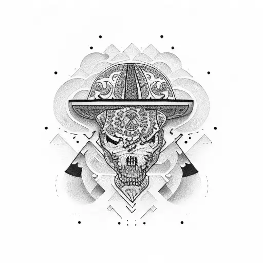 Taco with details of NY and Riviera Maya inside  tattoo design idea