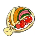 Taco  tattoo design idea