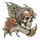 death before dishonor tattoo design idea