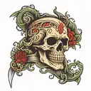 death before dishonor tattoo design idea