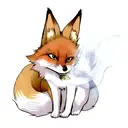 Fox tattoo design idea