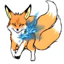 Fox tattoo design idea