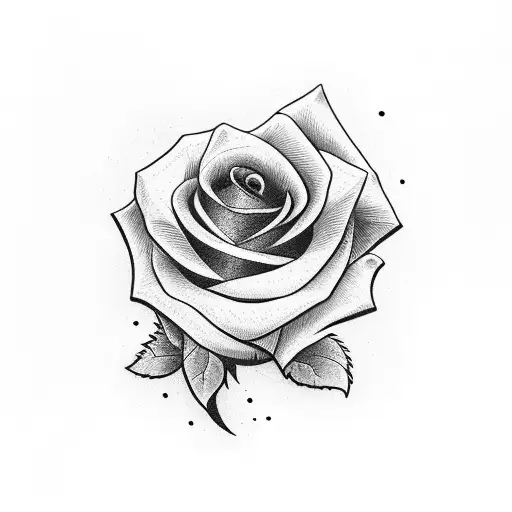 Rose and fishing and hunting and dogs and American flag  tattoo design idea