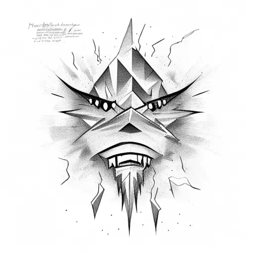 the words "seek discomfort" with some lightning incorporated into it tattoo design idea