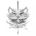 oar tattoo design idea