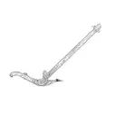 plow and oar tattoo design idea