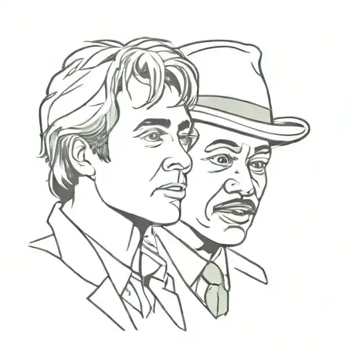 trading places movie tattoo design idea