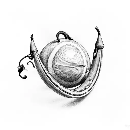 capoeira berimbau tattoo design idea