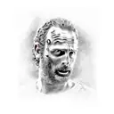 the walking dead rick grimes tattoo design idea