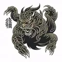 china tattoo design idea