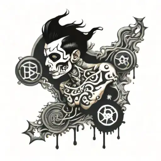 bvb tattoo design idea