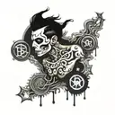 bvb tattoo design idea