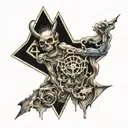 bvb tattoo design idea