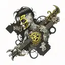 bvb tattoo design idea
