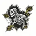 bvb tattoo design idea