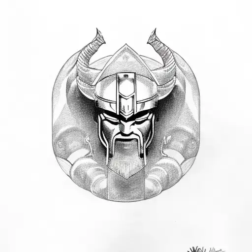 Spartan warrior, Loki god, yggdrasil, Name Loki, Pewdy tattoo design idea