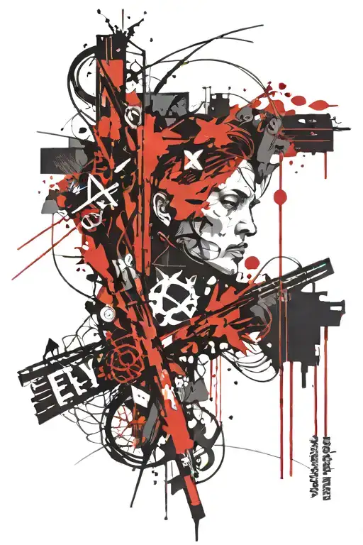 Liberty, Equality, and Fraternity tattoo design idea