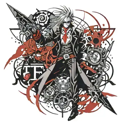 anime bersek hellsing overlord fate tattoo design idea
