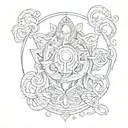 money power respect  tattoo design idea