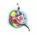 ruby da cherry tattoo design idea