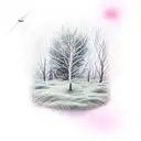 floating grassland  tattoo design idea