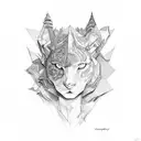 tripping tattoo design idea