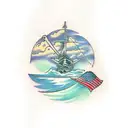 floating grassland  tattoo design idea