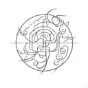 amalgamation of the names Vishal and Khyati in latin tattoo design idea